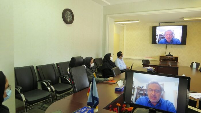 گردهمایی مجازی در مدیریت درمان گیلان با موضوع اخلاق حرفه ای در سازمانها