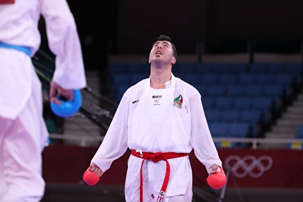 صعود مقتدر کاراته کای ایران به نیمه نهایی المپیک