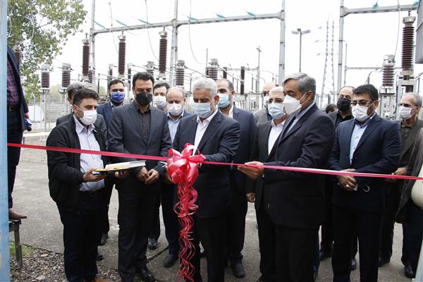 دو پروژه ملی و زیربنایی شرکت برق منطقه ای گیلان افتتاح شد