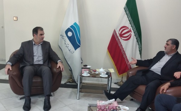 دیدار رئیس مجمع نمایندگان استان با مدیرعامل شرکت آب منطقه ای گیلان