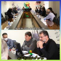 جلسه بررسی اقدامات شرکت توزیع نیروی برق استان گیلان با محوریت مدیریت اوج بار