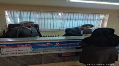 برپایی میز خدمت جهادی دراداره مخابرات شهرستان آستانه اشرفیه به مناسبت گرامیداشت هفته بسیج