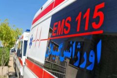 امدادرسانی اورژانس پیش‌بیمارستانی گیلان به مصدومان سانحه تصادف در رودسر