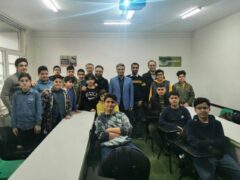 زنگ شورا با حضور عضو شورای شهر رشت در جمع دانش آموزان
