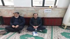برپایی میز خدمت جهادی در مسجد جامع شهرستان سیاهکل