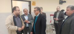 بازدید مدیرکل درمان مستقیم سازمان از بیمارستان تازه تاسیس شهید املاکی کومله لنگرود