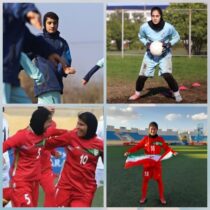 درخشش ۴ نوجوان دختر فوتبالیست گیلانی در مسابقات زیر ۱۷ سال قهرمانی آسیا