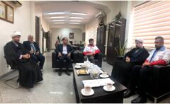 دیدار سرپرست جمعیت هلال احمر گیلان با ریاست دانشگاه‌های آزاد اسلامی استان