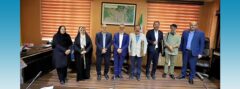 دیدار جمعی از اعضای شورای شهر ایذه با رئیس و اعضای شورای رشت