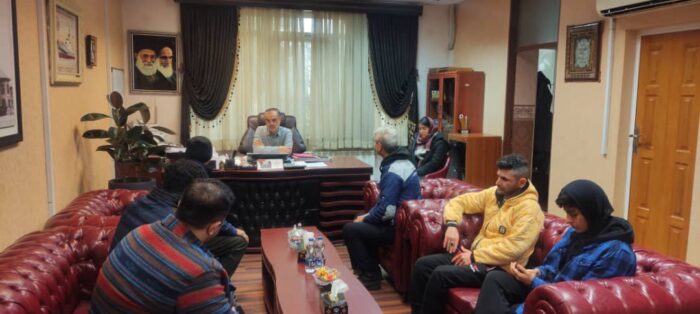 دیدار مردمی دکتر محمد حسین واثق کارگرنیا رئیس شورای اسلامی شهر رشت