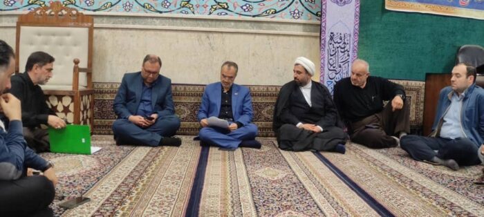 بازدید دکتر کارگرنیا رئیس شورای اسلامی شهر رشت از محله سرخبنده رشت