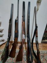 کشف و ضبط شش قبضه اسلحه شکاری غیر مجاز در لاهیجان