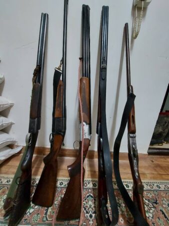 کشف و ضبط شش قبضه اسلحه شکاری غیر مجاز در لاهیجان