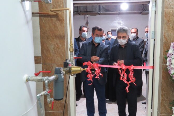 مرکز مکانیزه گازهای طبی در بیمارستان حضرت رسول اکرم (ص) افتتاح شد