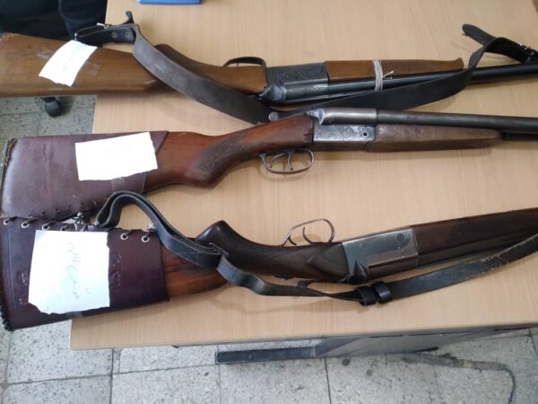 کشف و ضبط ۴ قبضه اسلحه قاچاق در شهرستان رودبار