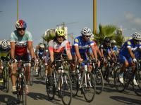 اولین مرحله لیگ دوچرخه سواری کورسی جاده آقایان و بانوان به میزبانی منطقه آزاد انزلی