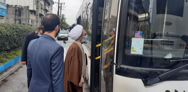 قدردانی نماینده ولی فقیه در گیلان از رانندگان ناوگان حمل و نقل