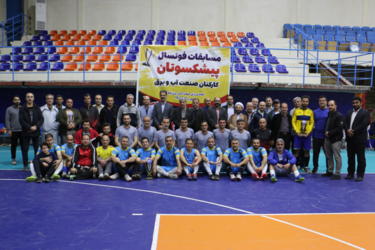 حضور کارکنان شرکت آب و فاضلاب استان در جشنواره ورزشی صنعت آب و برق گیلان