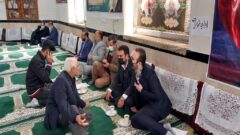 برگزاری میز خدمت جهادی در مسجد جامع شهرستان رودسر