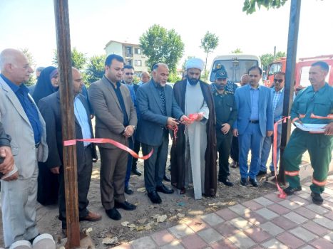 بوستان شهیده هادی زاده به صورت رسمی افتتاح شد