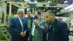 سرپرست فرمانداری رشت از شرکت دخانیات گیلان بازدید کرد