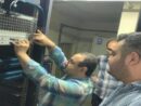نصب و راه‌اندازی دستگاه OLT – FTTH در مرکز ۴ مخابرات شهرستان لاهیجان